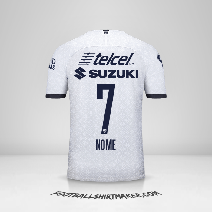 Camisola Pumas UNAM 2019/20 -  nome - 7