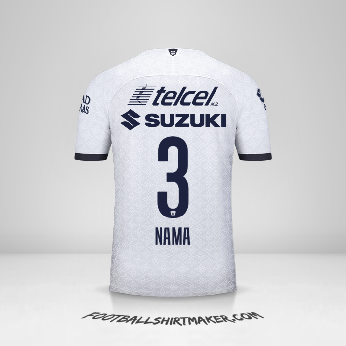 Jersey Pumas UNAM 2019/20 -  nama - 3