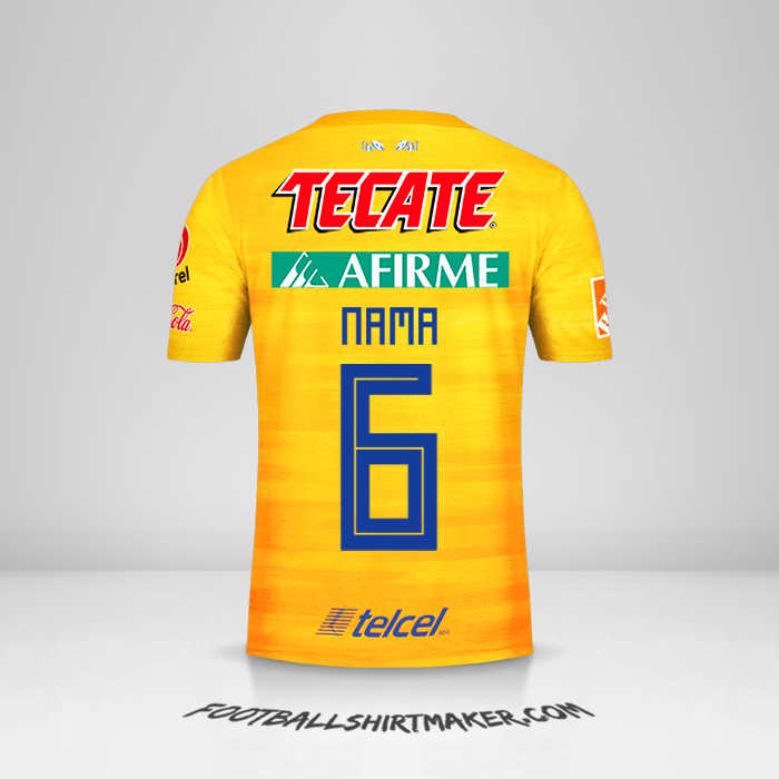 Jersey Tigres UANL 2019/20 -  nama - 6