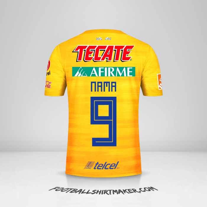 Jersey Tigres UANL 2019/20 -  nama - 9