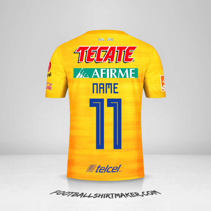 Trikot Tigres UANL 2019/20 -  name - 11