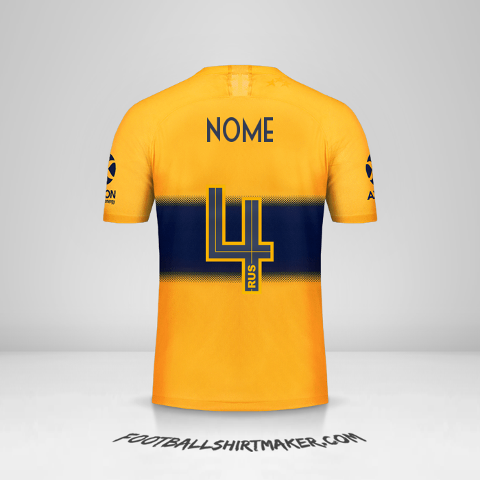 Camisa Boca Juniors 2019/20 Alternativa -  nome - 4