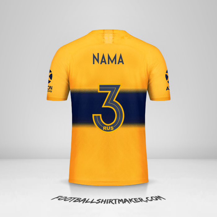 Jersey Boca Juniors 2019/20 Alternatif -  nama - 3