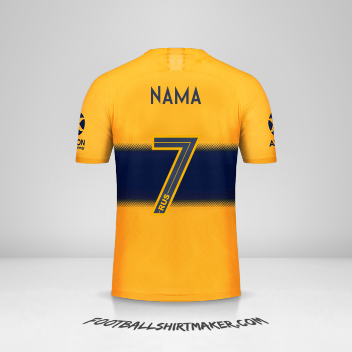 Jersey Boca Juniors 2019/20 Alternatif -  nama - 7
