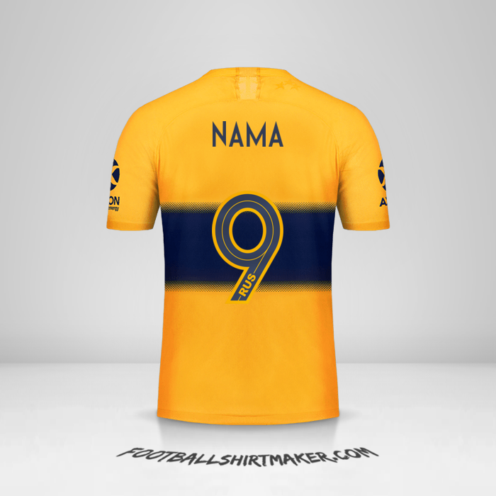 Jersey Boca Juniors 2019/20 Alternatif -  nama - 9