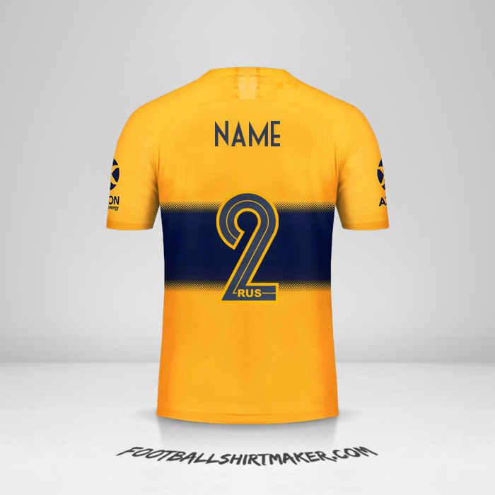 Shirt Boca Juniors 2019/20 Away -  name - 2