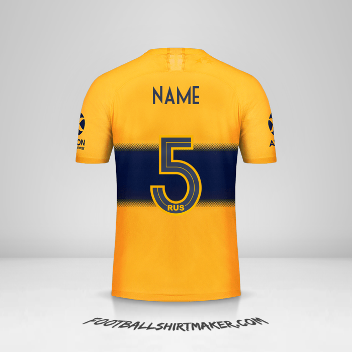 Shirt Boca Juniors 2019/20 Away -  name - 5