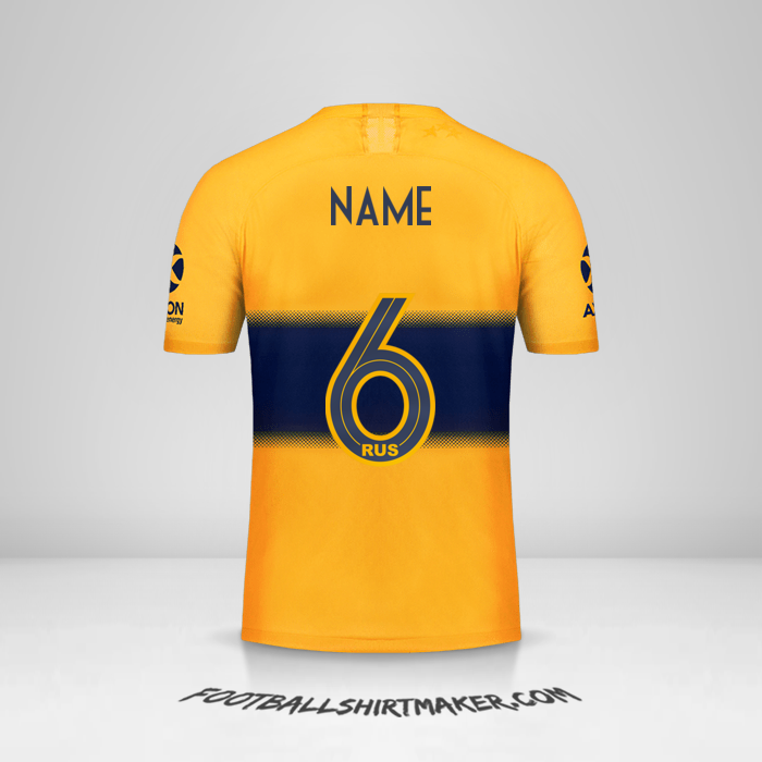 Shirt Boca Juniors 2019/20 Away -  name - 6