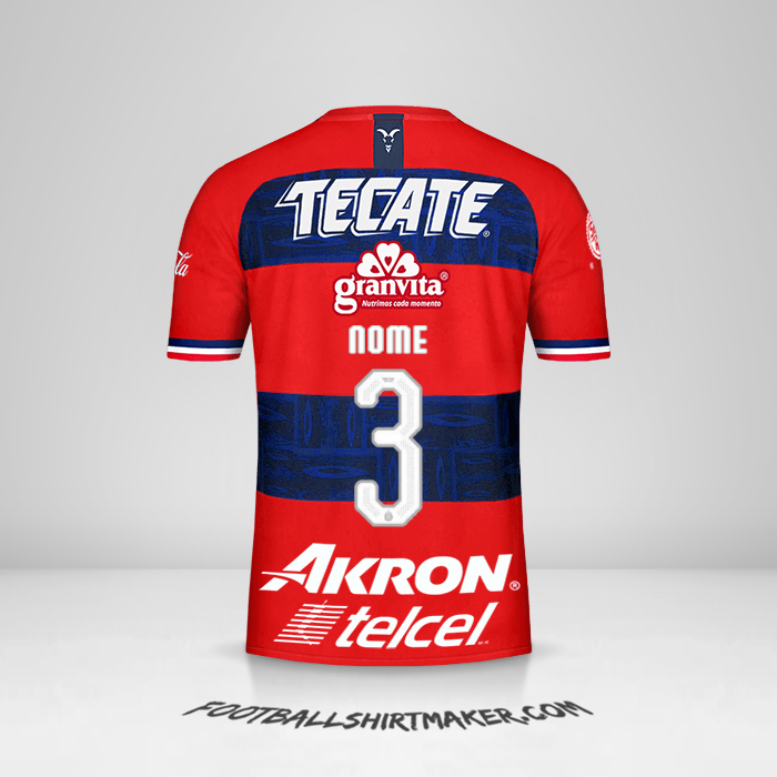 Maglia Guadalajara 2019/20 Seconda -  nome - 3