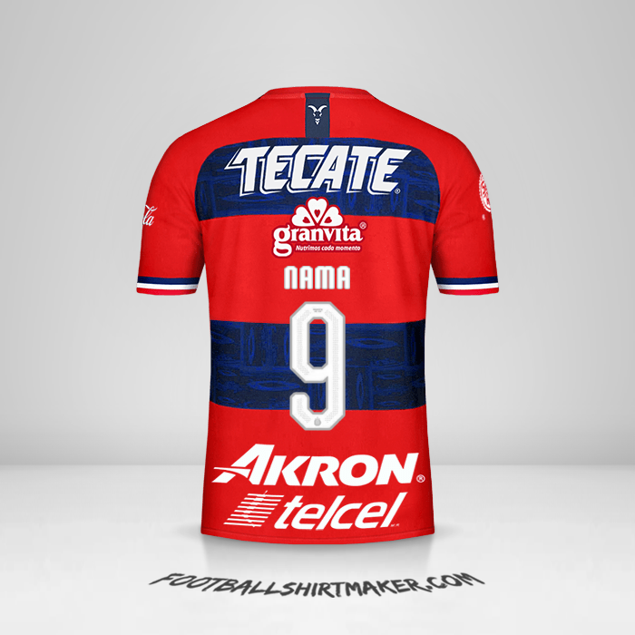 Jersey Guadalajara 2019/20 Alternatif -  nama - 9