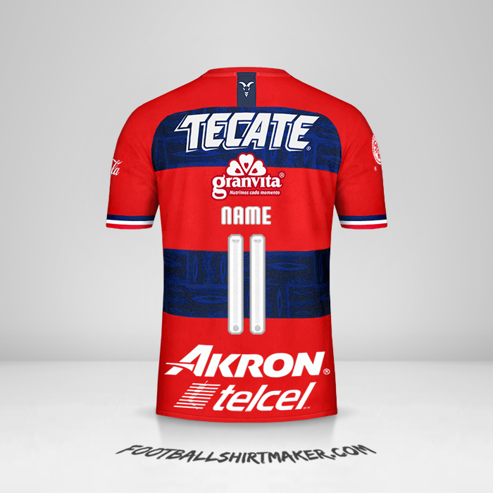 Jersey Guadalajara 2019/20 Away -  name - 11