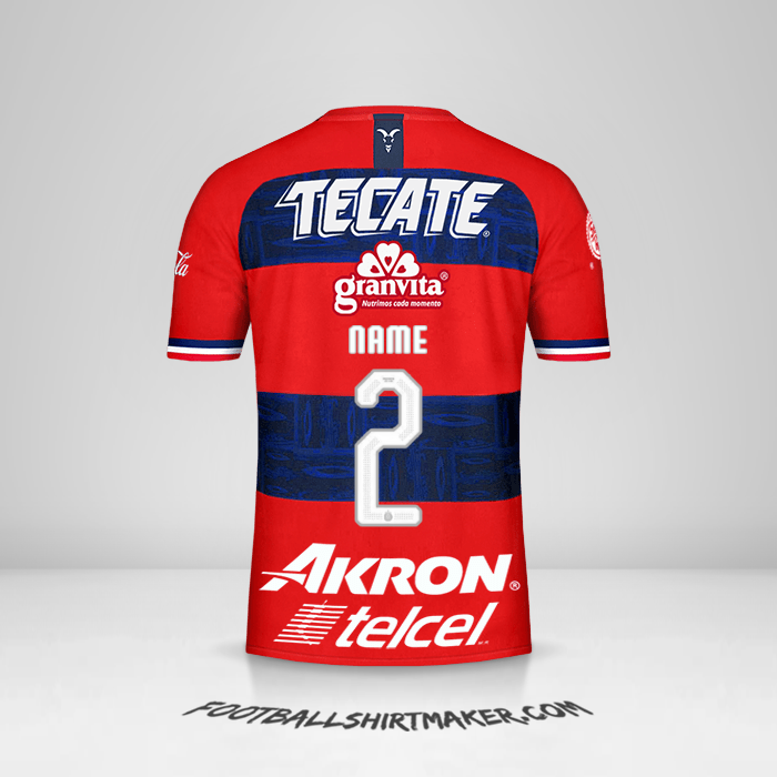 Trikot Guadalajara 2019/20 Auswärts -  name - 2