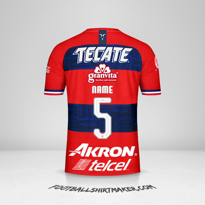 Trikot Guadalajara 2019/20 Auswärts -  name - 5