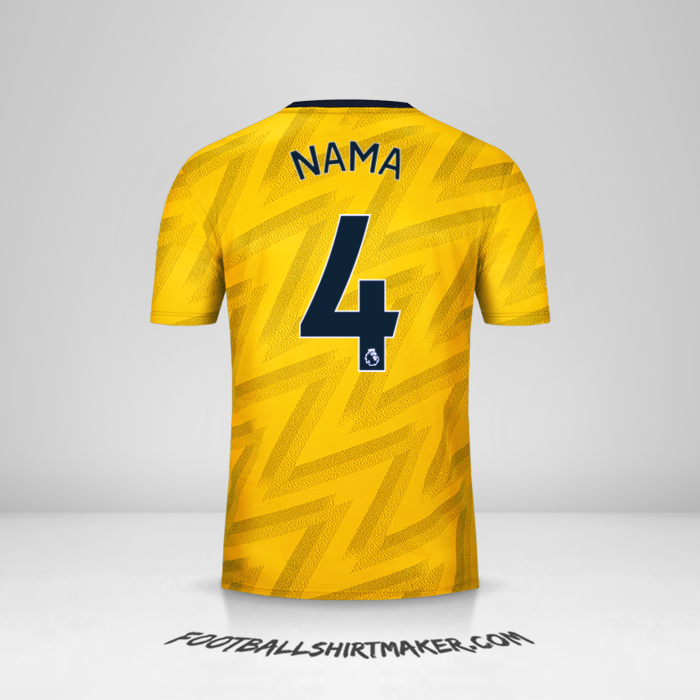 Jersey Arsenal 2019/20 Alternatif -  nama - 4