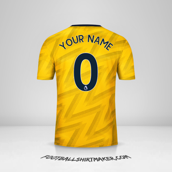 Shirt Arsenal 2019/20 II -  your name - 0