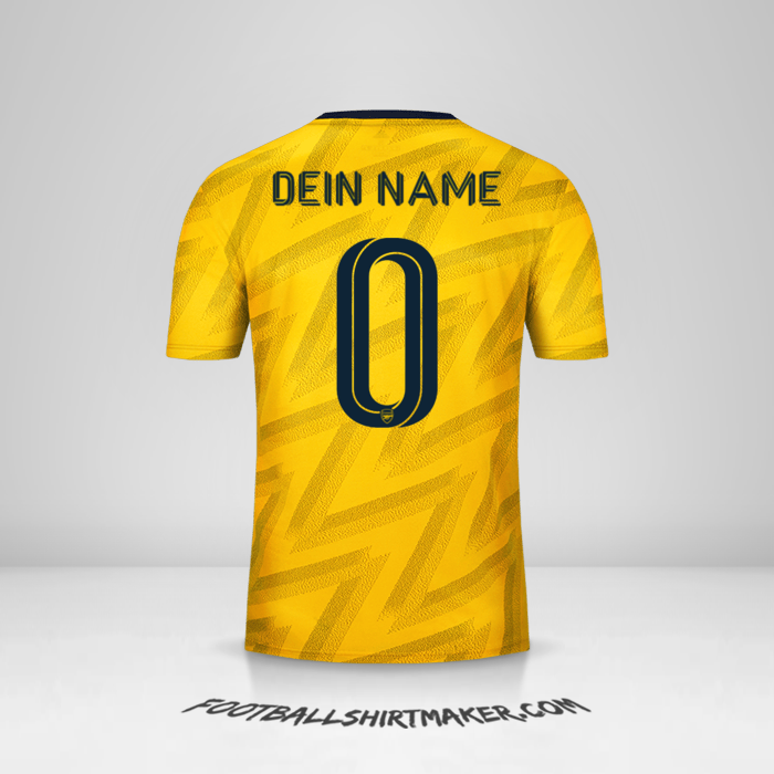 Trikot Arsenal Cup 2019/20 II -  dein name - 0