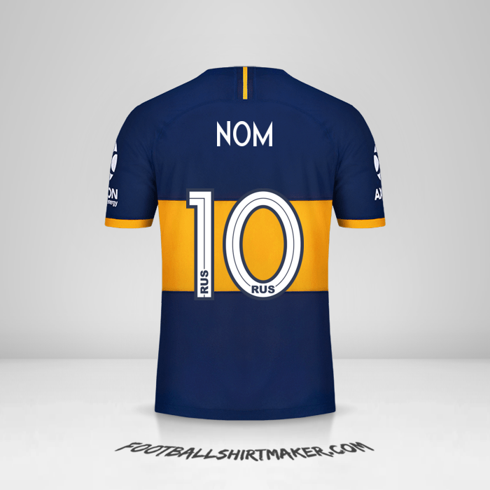 Maillot Boca Juniors 2019/20 -  nom - 10