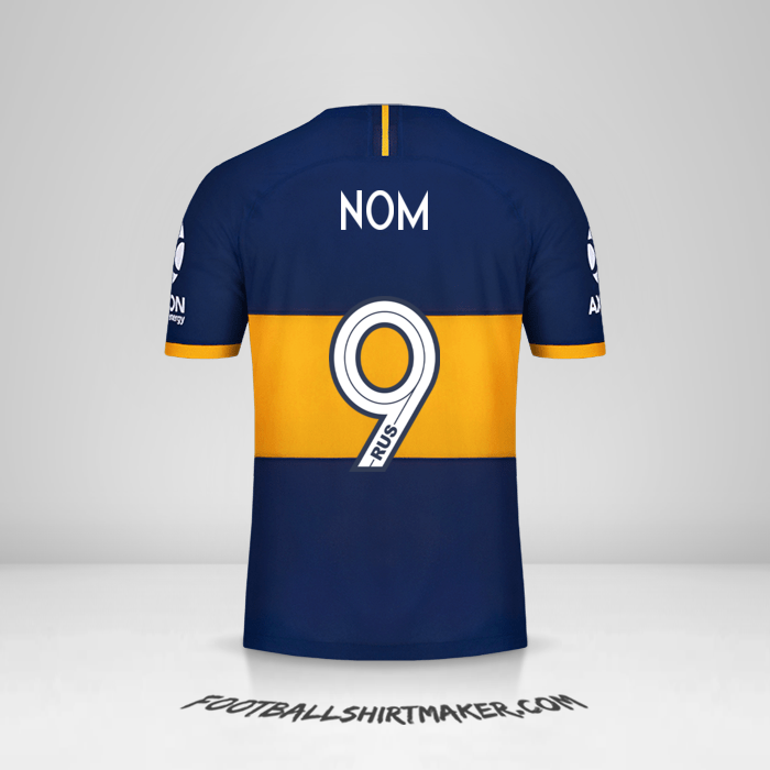 Maillot Boca Juniors 2019/20 -  nom - 9