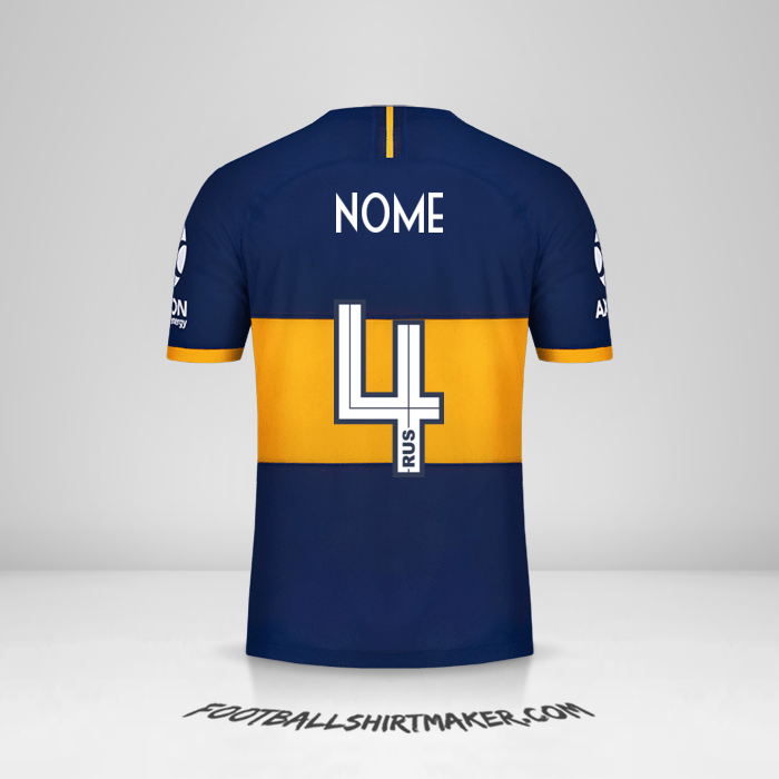 Camisola Boca Juniors 2019/20 -  nome - 4