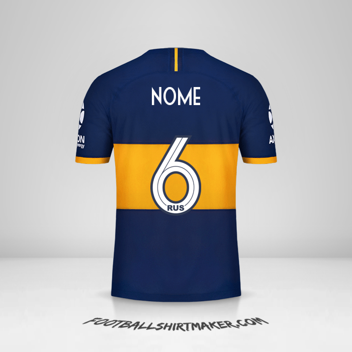 Maglia Boca Juniors 2019/20 -  nome - 6
