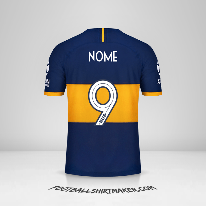 Maglia Boca Juniors 2019/20 -  nome - 9