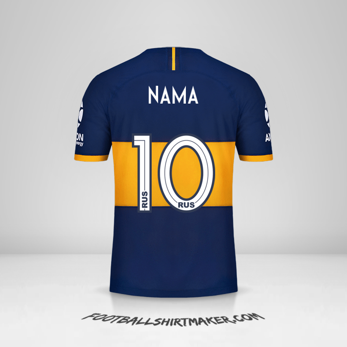 Jersey Boca Juniors 2019/20 -  nama - 10