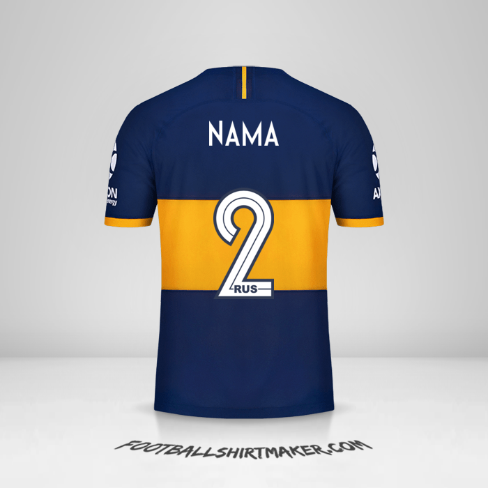 Jersey Boca Juniors 2019/20 -  nama - 2