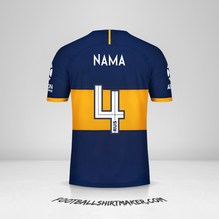 Jersey Boca Juniors 2019/20 -  nama - 4