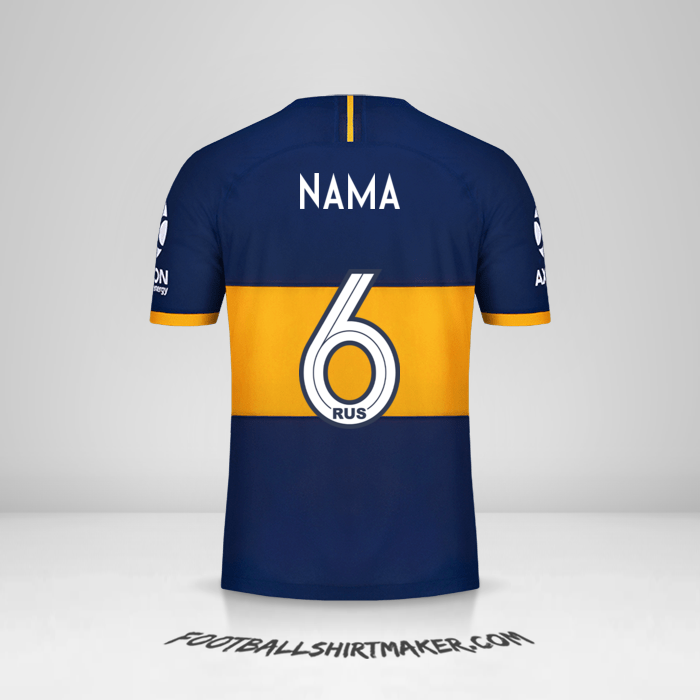 Jersey Boca Juniors 2019/20 -  nama - 6