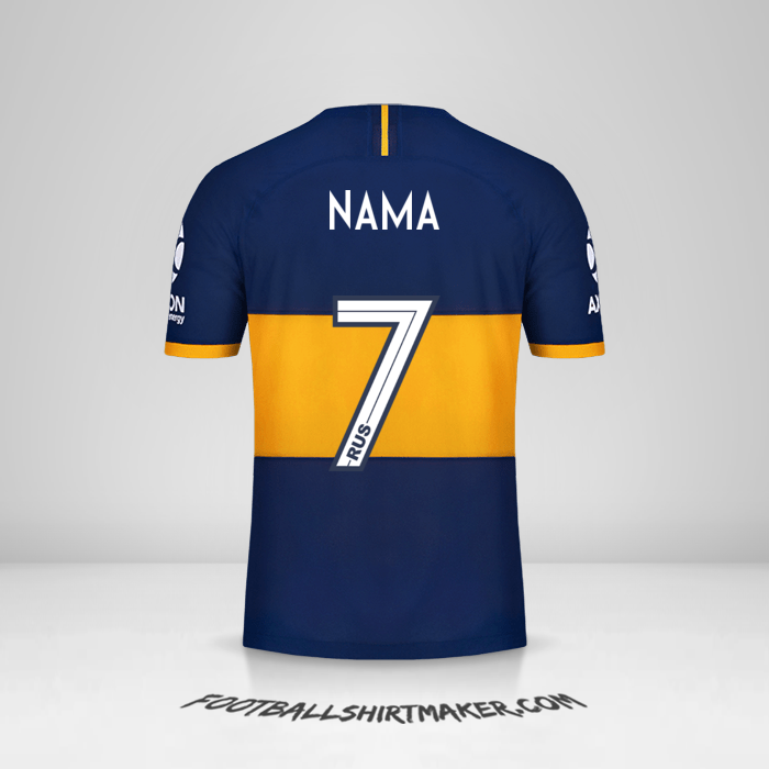 Jersey Boca Juniors 2019/20 -  nama - 7