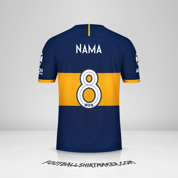 Jersey Boca Juniors 2019/20 -  nama - 8