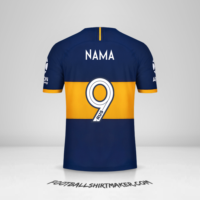 Jersey Boca Juniors 2019/20 -  nama - 9