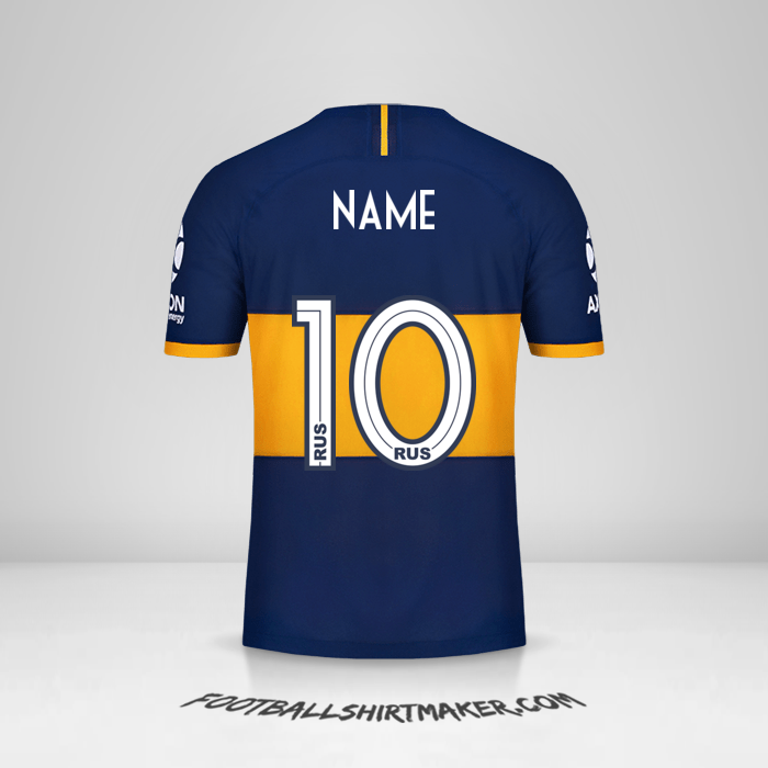 Trikot Boca Juniors 2019/20 -  name - 10