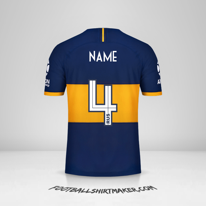 Shirt Boca Juniors 2019/20 -  name - 4