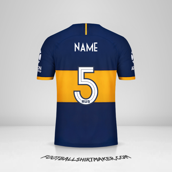 Shirt Boca Juniors 2019/20 -  name - 5