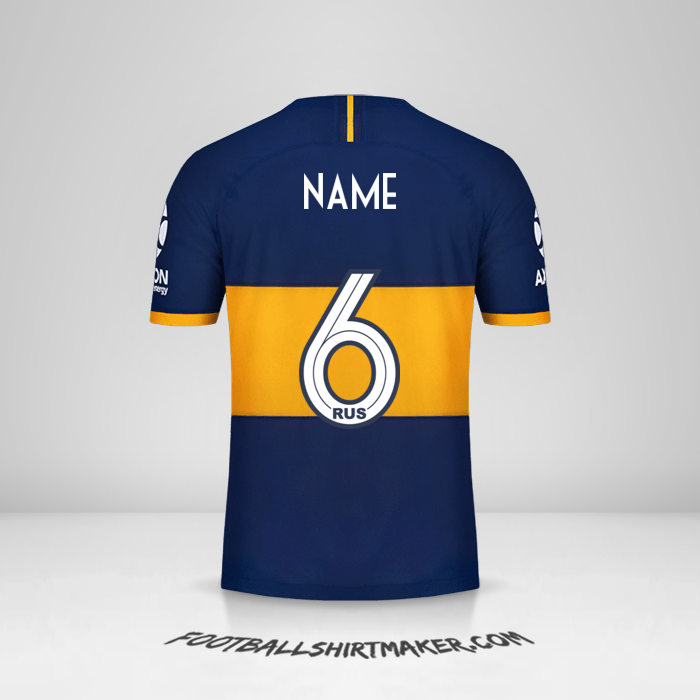 Trikot Boca Juniors 2019/20 -  name - 6
