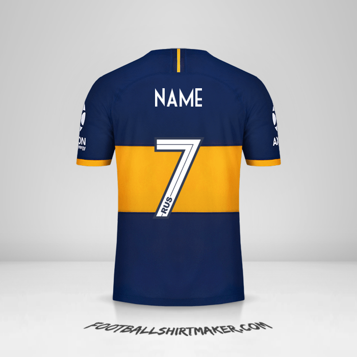 Shirt Boca Juniors 2019/20 -  name - 7