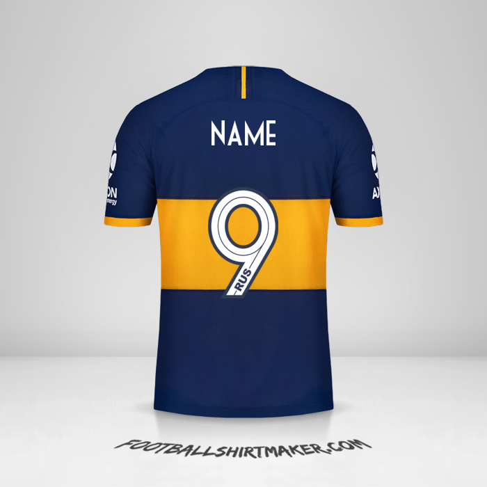 Shirt Boca Juniors 2019/20 -  name - 9