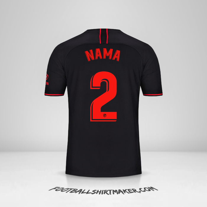 Jersey Atletico Madrid 2019/20 Alternatif -  nama - 2