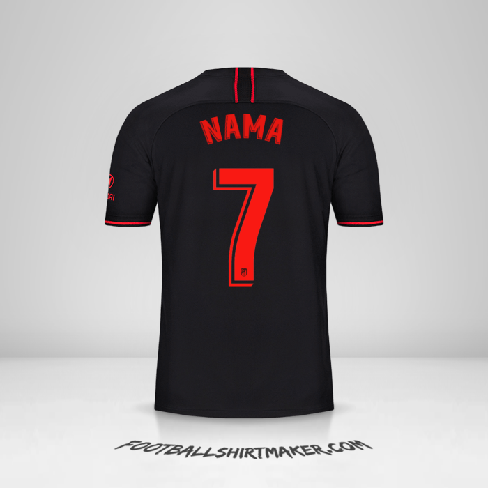Jersey Atletico Madrid 2019/20 Alternatif -  nama - 7