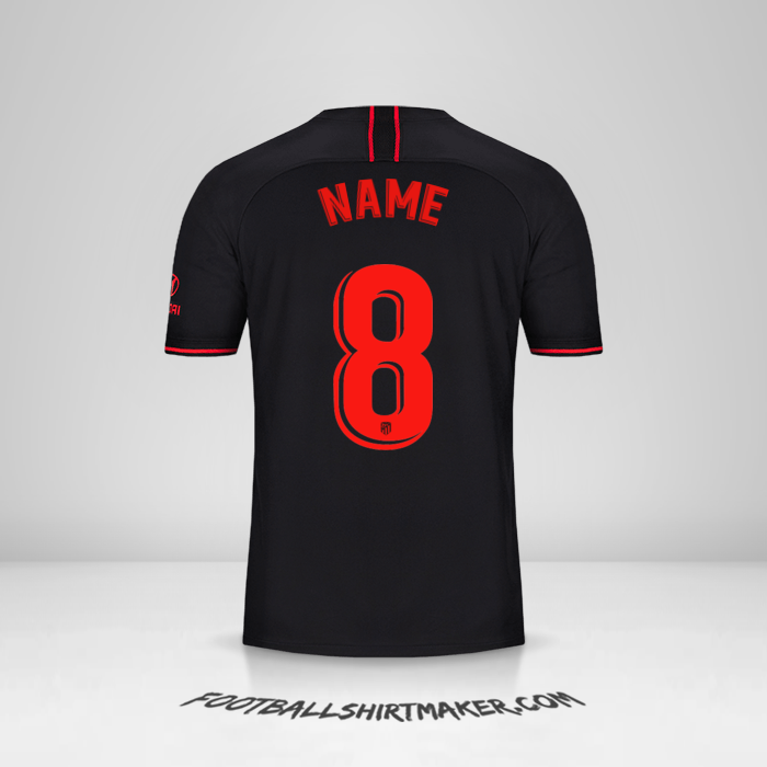 Trikot Atletico Madrid 2019/20 Auswärts -  name - 8