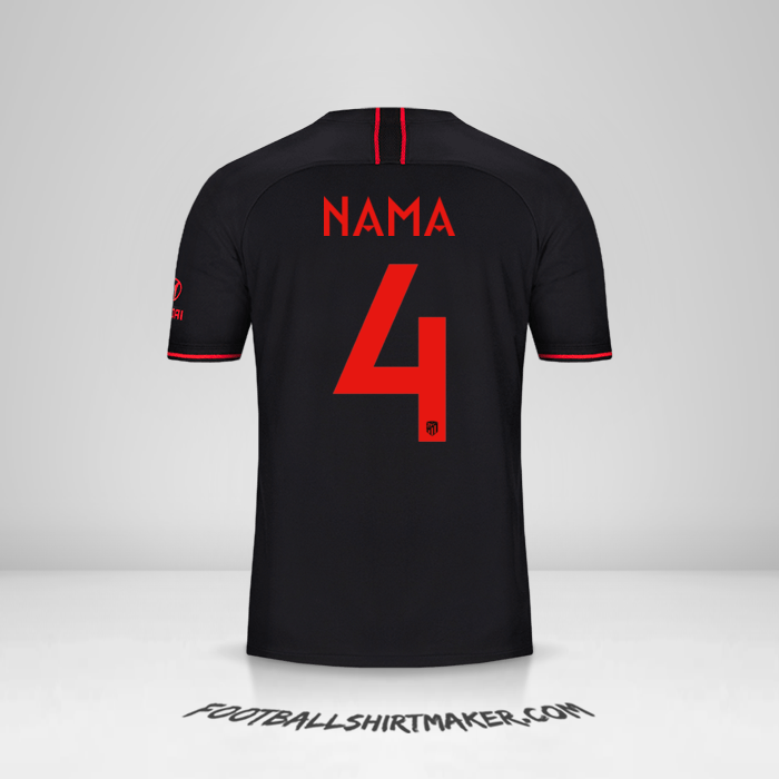 Jersey Atletico Madrid Cup 2019/20 Alternatif -  nama - 4