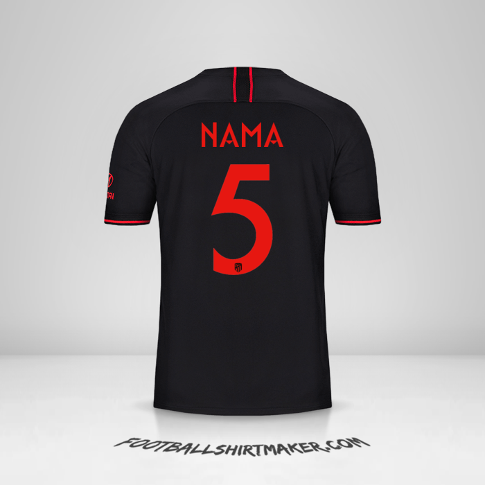 Jersey Atletico Madrid Cup 2019/20 Alternatif -  nama - 5