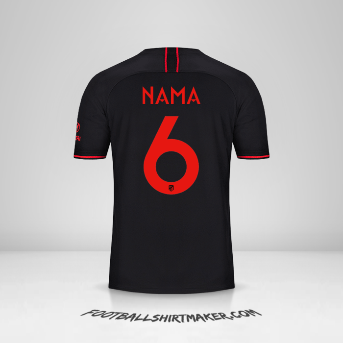 Jersey Atletico Madrid Cup 2019/20 Alternatif -  nama - 6