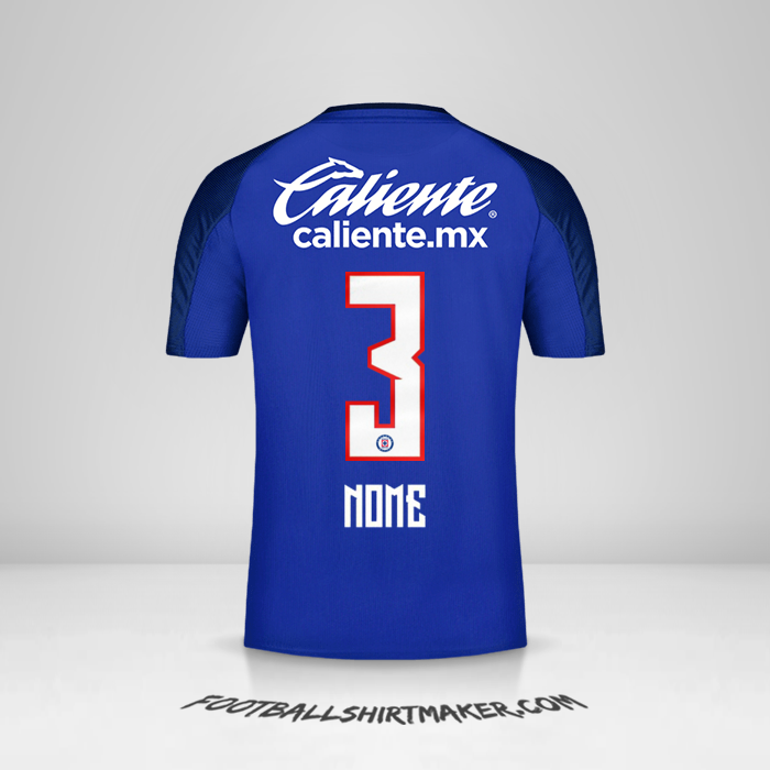 Camisola Cruz Azul 2019/20 -  nome - 3