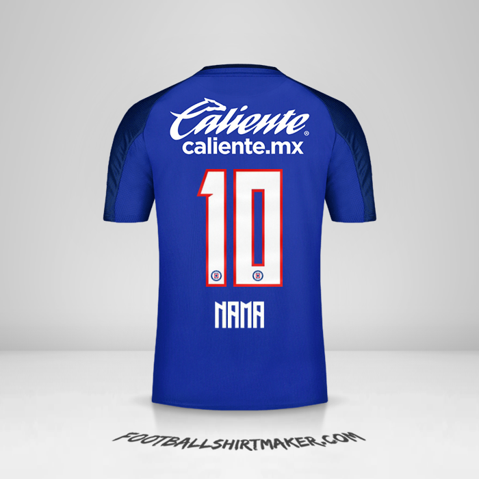 Jersey Cruz Azul 2019/20 -  nama - 10