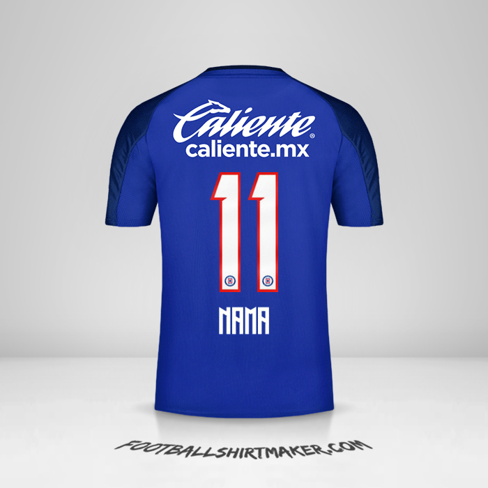 Jersey Cruz Azul 2019/20 -  nama - 11