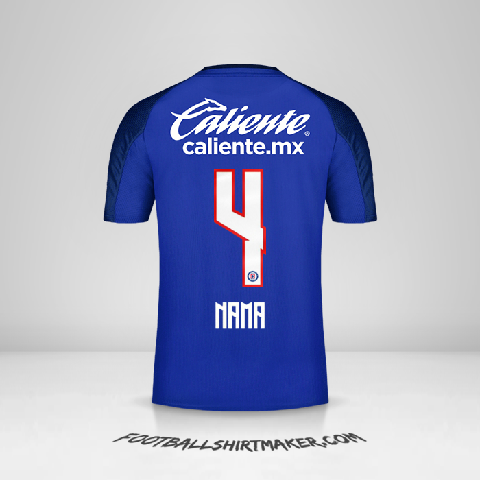 Jersey Cruz Azul 2019/20 -  nama - 4