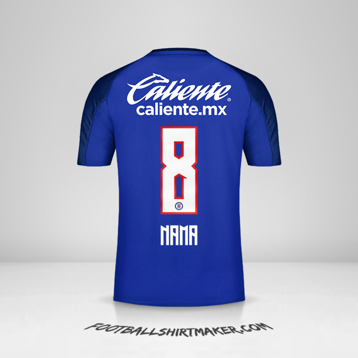 Jersey Cruz Azul 2019/20 -  nama - 8
