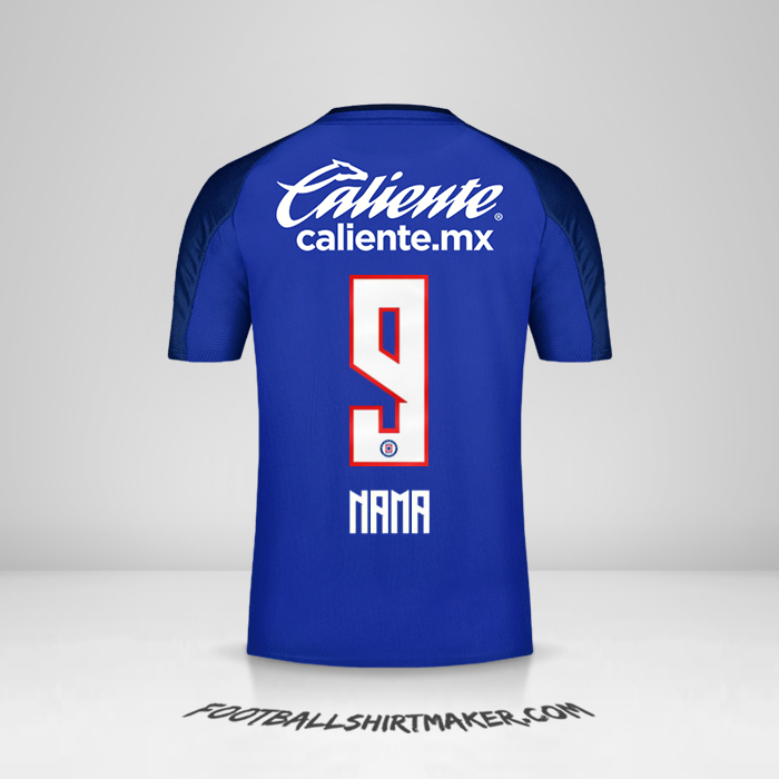 Jersey Cruz Azul 2019/20 -  nama - 9